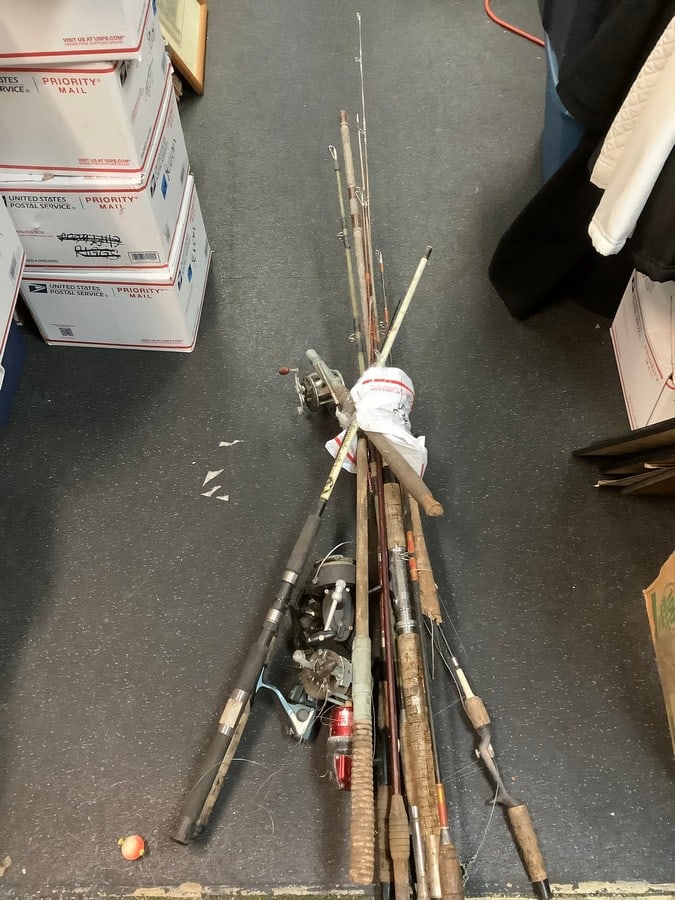 10 fishing poles/reels(Tiger Spinning, Mitchell, and more) (1 of 1)