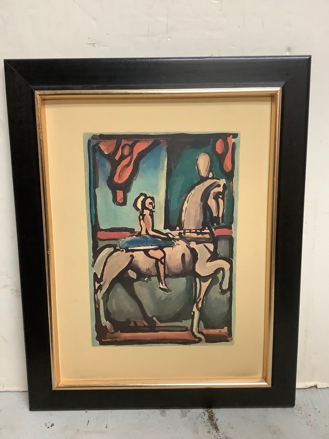 1938 George Roualt framed print(15.5in.x19.5in.) (1 of 1)