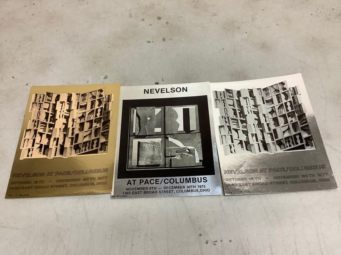 Nevelson Gallery at Pace Invitations prints(5.75in.x7.5in.) (1 of 1)