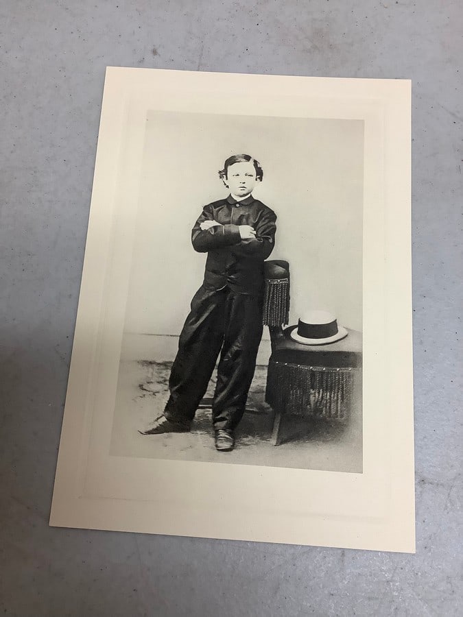 Thomas Lincoln"Tad" etching print(5in.x7in.) (1 of 1)