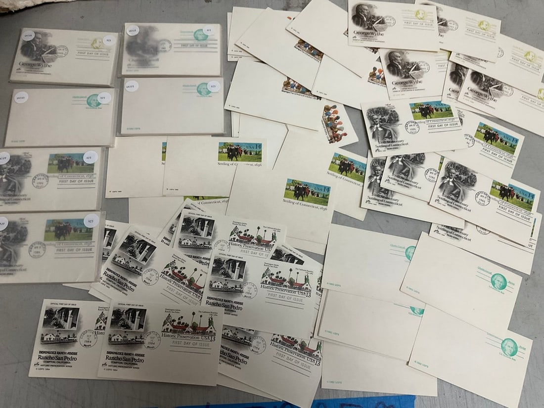 Over 150 Vintage First Day Covers (1 of 1)