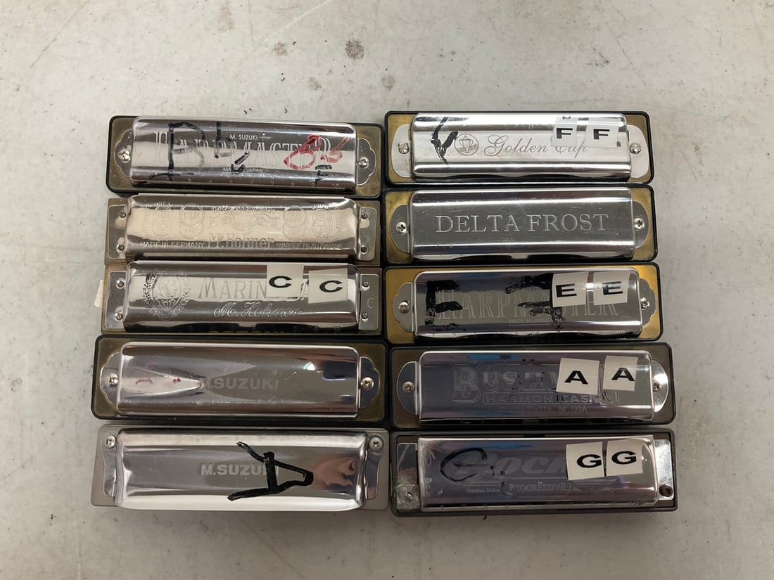 Harmonicas(Delta Frost, M.Suzuki, and more): Harmonicas(Delta Frost, M.Suzuki, and more)