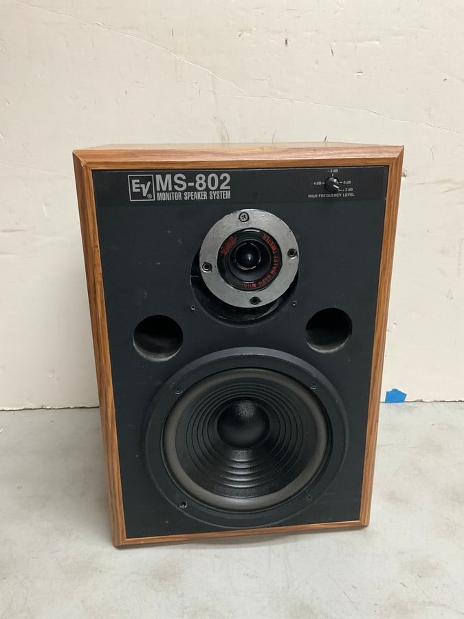 EV MS-802 monitor speaker system (17.25in.x12in.x11.5in.): EV MS-802 monitor speaker system (17.25in.x12in.x11.5in.)