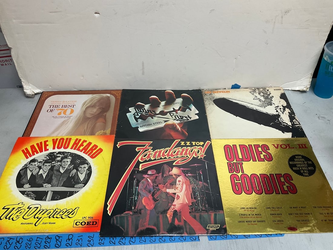 Vintage records(Led Zeppelin, Terry Baxter, and more): Vintage records(Led Zeppelin, Terry Baxter, and more)