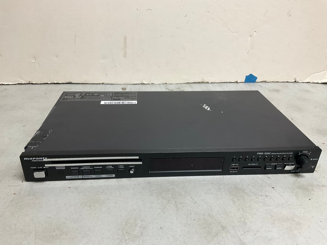 Marantz media player with bluetooth and RS232(model no.PMD-526C): Marantz media player with bluetooth and RS232(model no.PMD-526C)