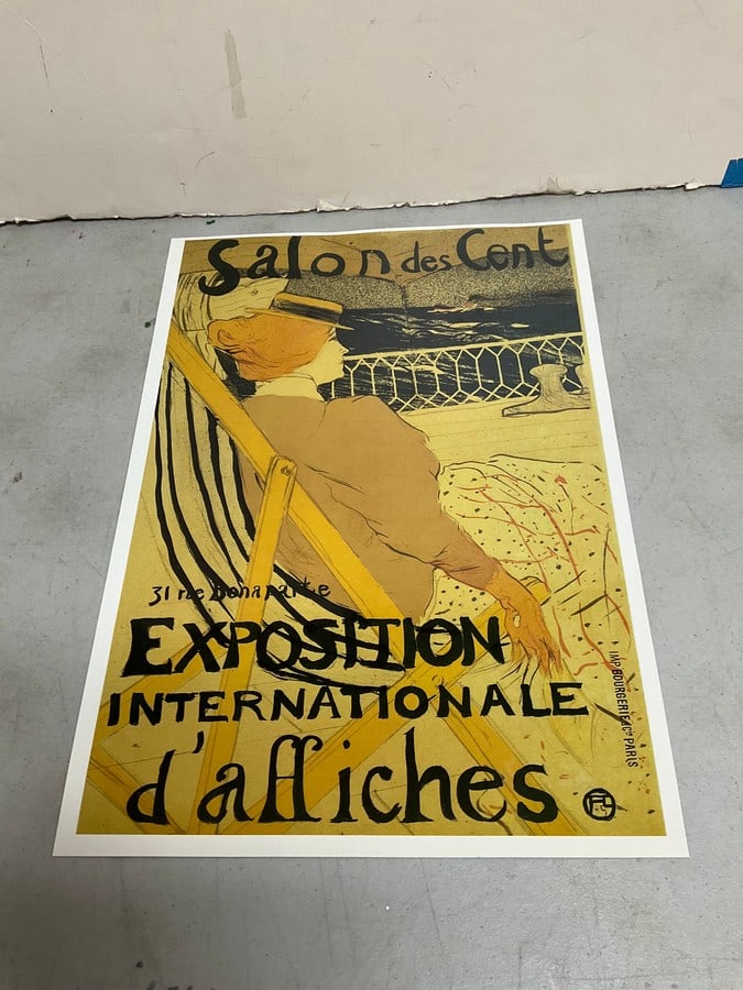 Salon des cent print by Henri de Toulose-Lautrec (12in.x17in.) (1 of 1)