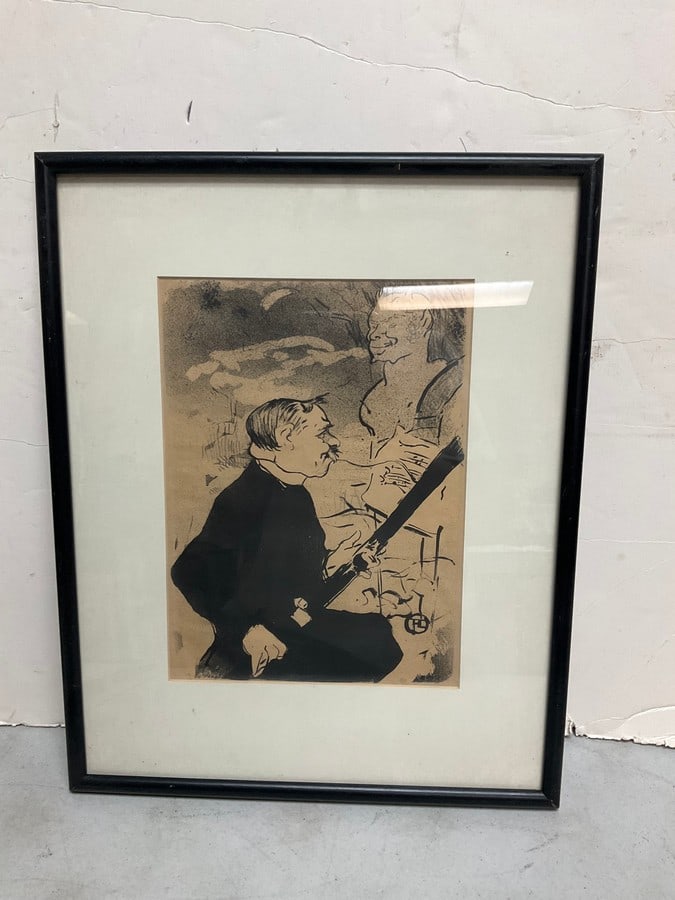 Henri de Toulose-Lautrec art print(13.5in.x17in.): Henri de Toulose-Lautrec art print(13.5in.x17in.)