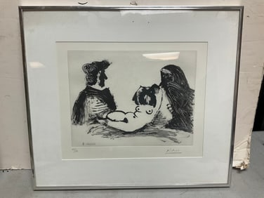Pablo Picasso Celestine art print(17.75in.x15.5in.)
