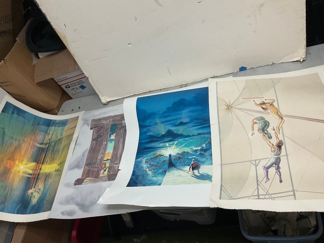 Various artwork prints(largest 22in.x29in.) (1 of 1)