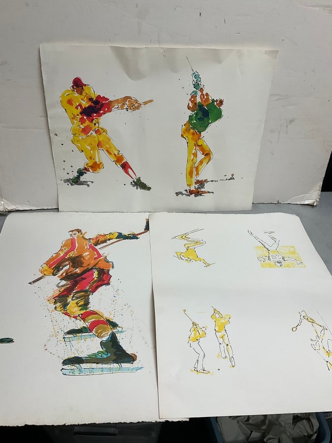 Various artwork prints (largest 20in.x26in.) (1 of 1)