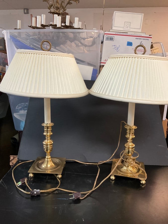2-bulb lamps(set of 2-21.5in.tall): 2-bulb lamps(set of 2-21.5in.tall)