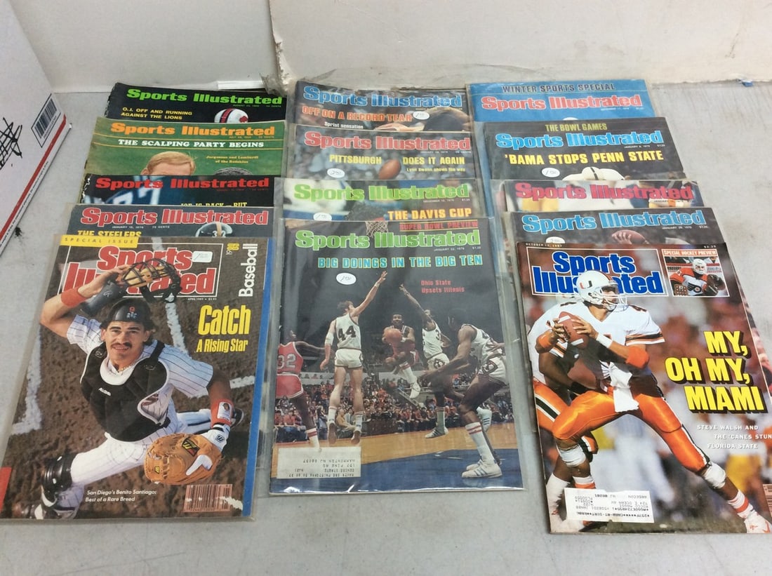 Vintage Sports Illustrated magazines(1960's-70's): Vintage Sports Illustrated magazines(1960's-70's)