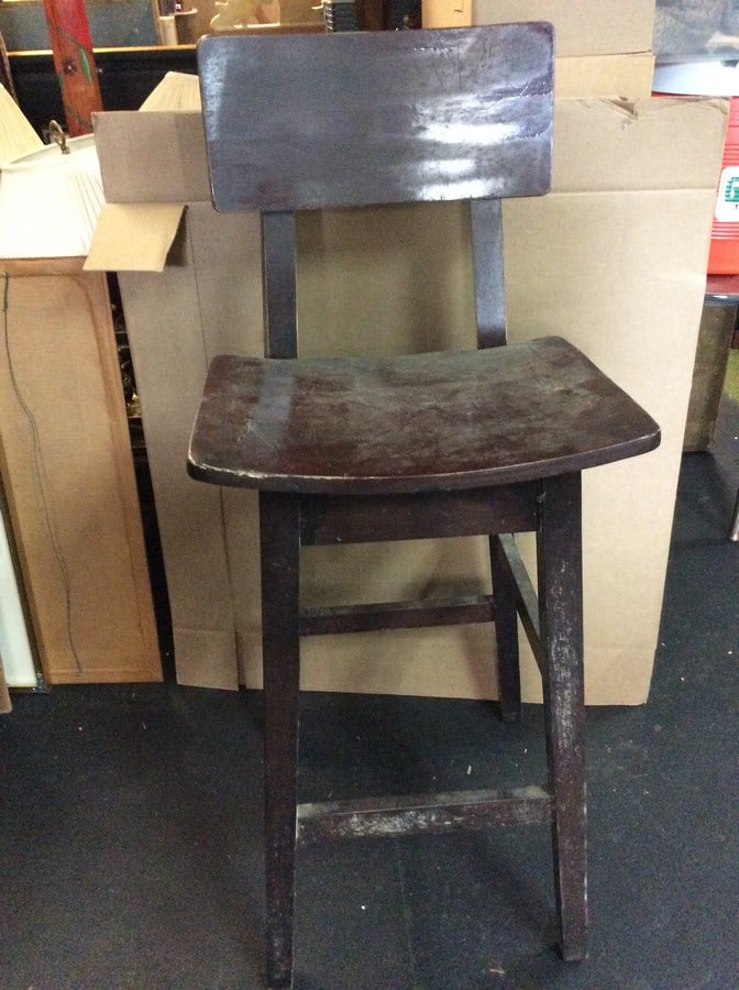 Wooden chair(44.5in.tall): Wooden chair(44.5in.tall)