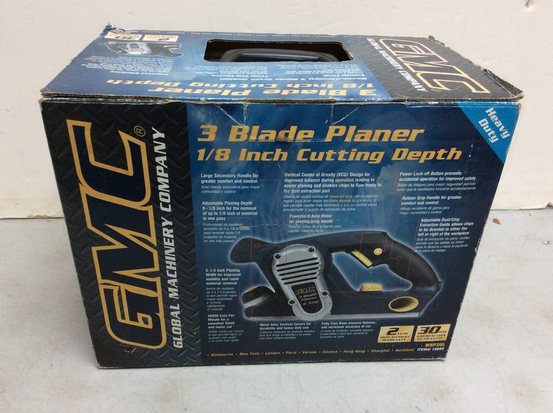 3 blade planer 1/8 inch cutting depth: 3 blade planer 1/8 inch cutting depth