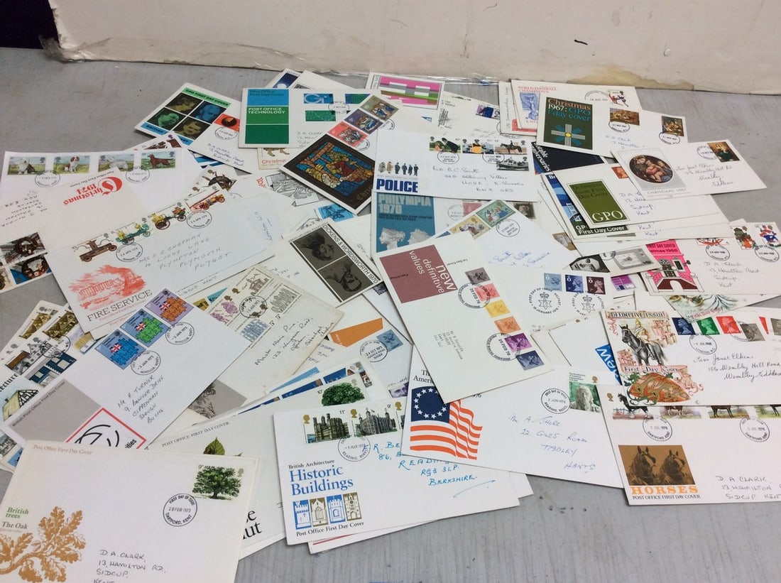 Vintage British First Day Covers(1964-1969),(1970-1979) (1 of 1)