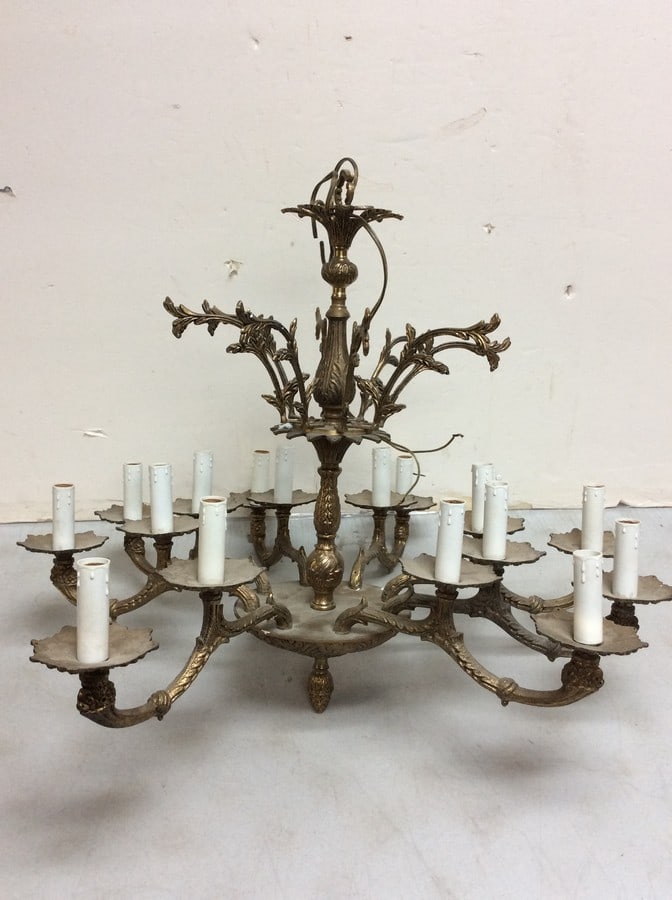 Vintage hanginglight fixture(21.75in.tall) (1 of 1)