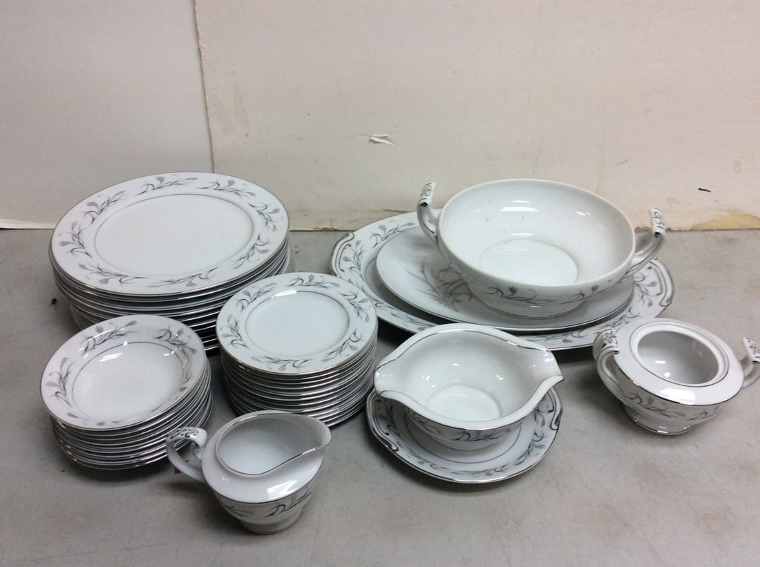 Harmony House decorative plate set with pitcher, serving bowl, and more(16.5x11.5in.longest) (1 of 1)