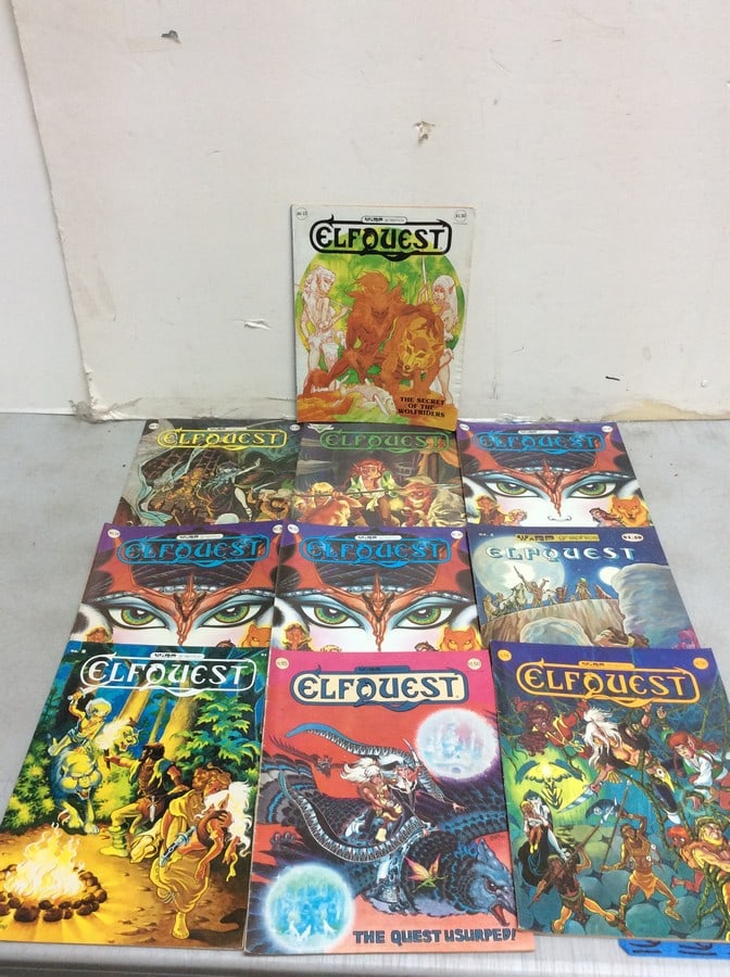 Vintage Elfquest comic books (1 of 1)