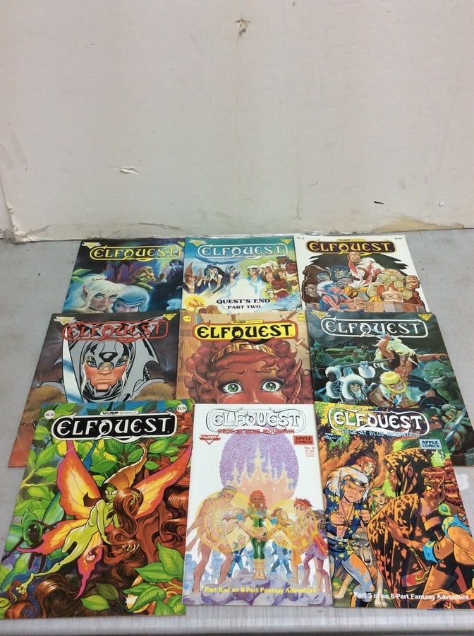 Vintage Elfquest comic books (1 of 1)