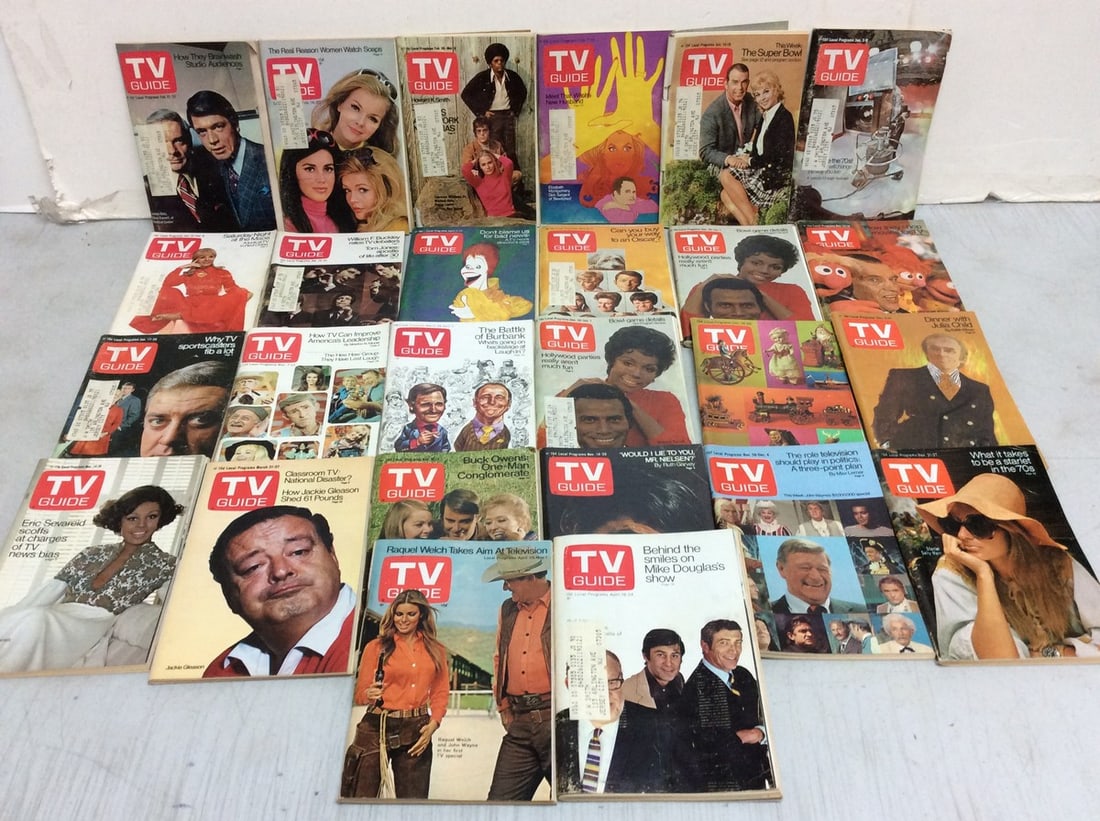 Vintage 1970 TV guides: Vintage 1970 TV guides