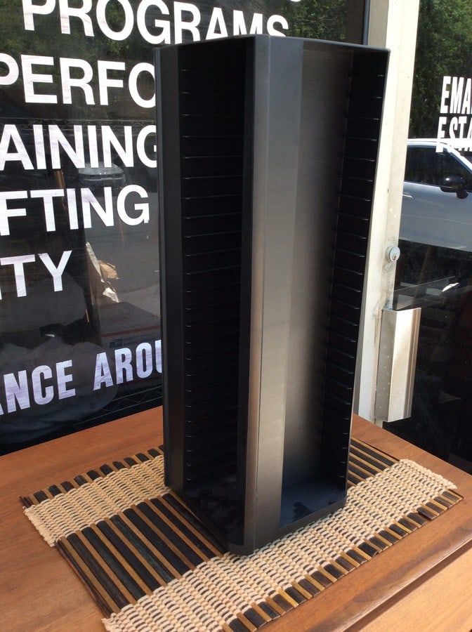 Laserline CD organizer rack(20.75in.tall) and decorative mat (1 of 1)