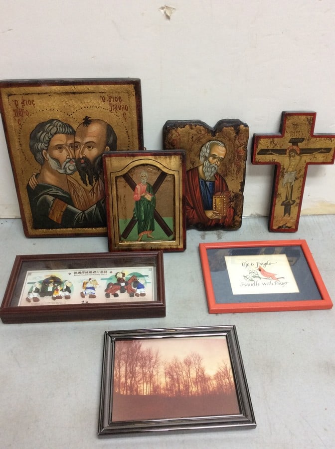 Wall decor(Icons plaques, Korean Traditional Wedding March, and morephotograph, etc.-largest (1 of 1)