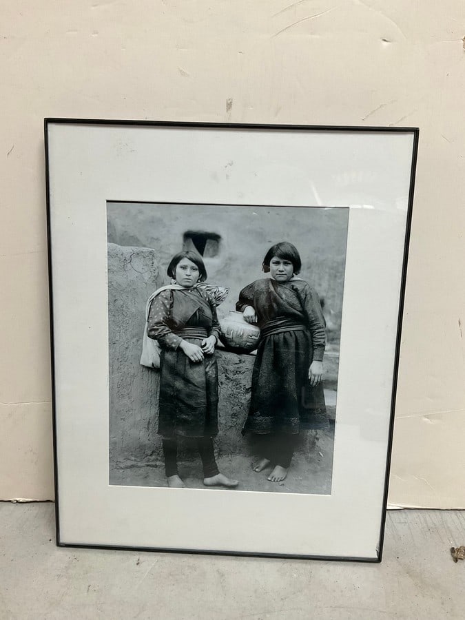 Edward S. Curtis Zuni girls photographic print(11in.x14in.): Edward S. Curtis Zuni girls photographic print(11in.x14in.)