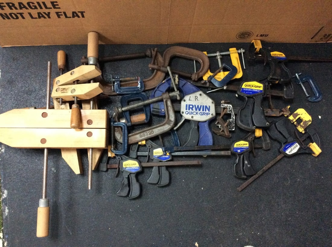 Lot of Vintage Clamps (Irwing, Quick-Grip, K.C. Professional, etc) (1 of 1)
