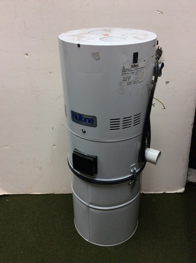 NuTone built-in central vacuum system (36.25in.tall model CV-450W) (1 of 1)