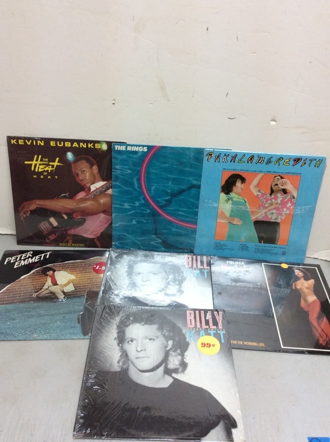 Vintage records(Kevin Eubanks, Peter Emmett, and Billy Katt): Vintage records(Kevin Eubanks, Peter Emmett, and Billy Katt)