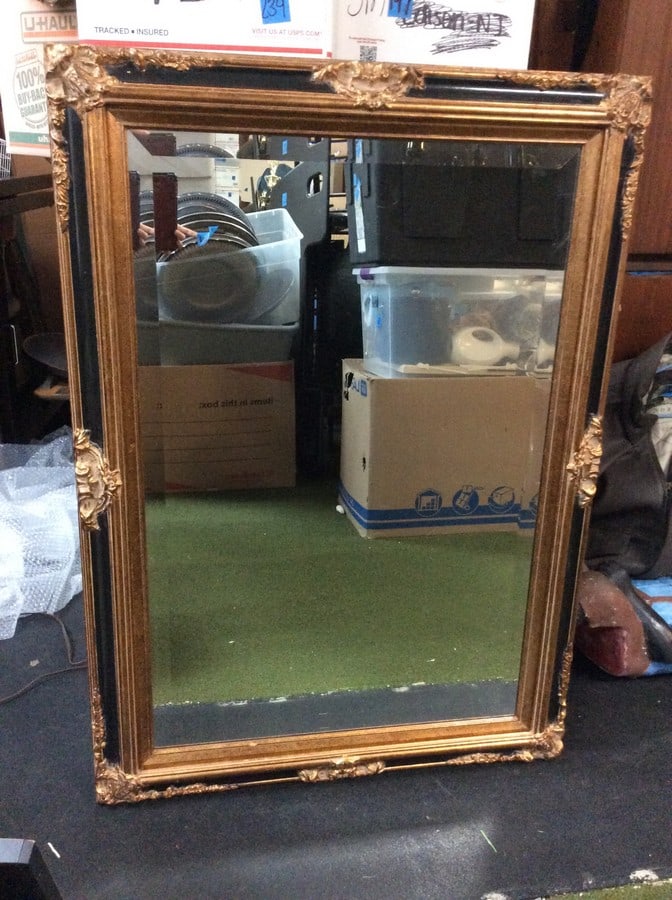 Beveled Glass Framed Mirror (31in.x43in.) (1 of 1)