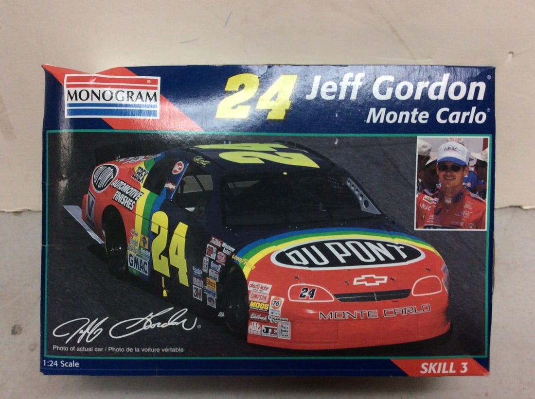 Monogram Jeff Gordon Monte Carlo model: Monogram Jeff Gordon Monte Carlo model