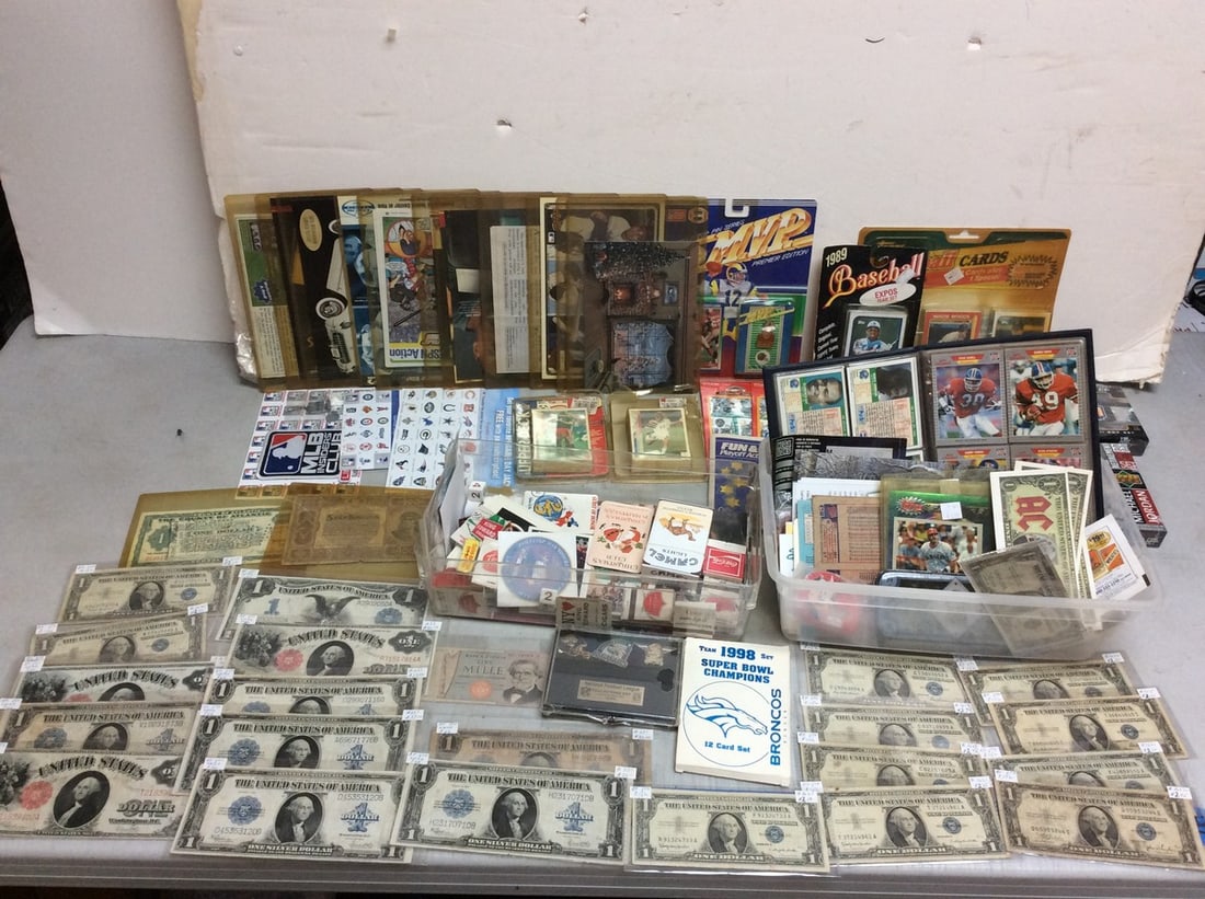 Vintage baseball cards(Topps, Expos, etc.), Michael Jordan retirement card set, and more (1 of 1)