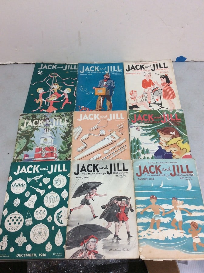 Vintage Jack and Jill magazines: Vintage Jack and Jill magazines