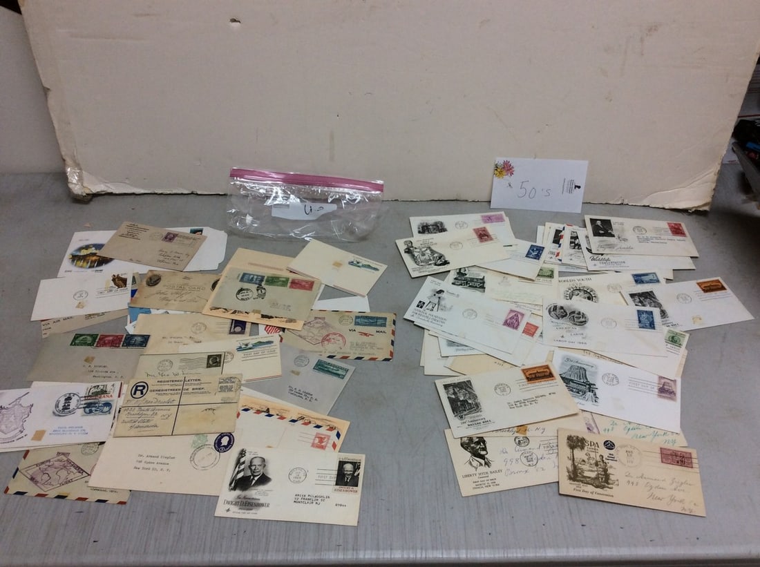 Vintage 1950's First Day Covers (1 of 1)