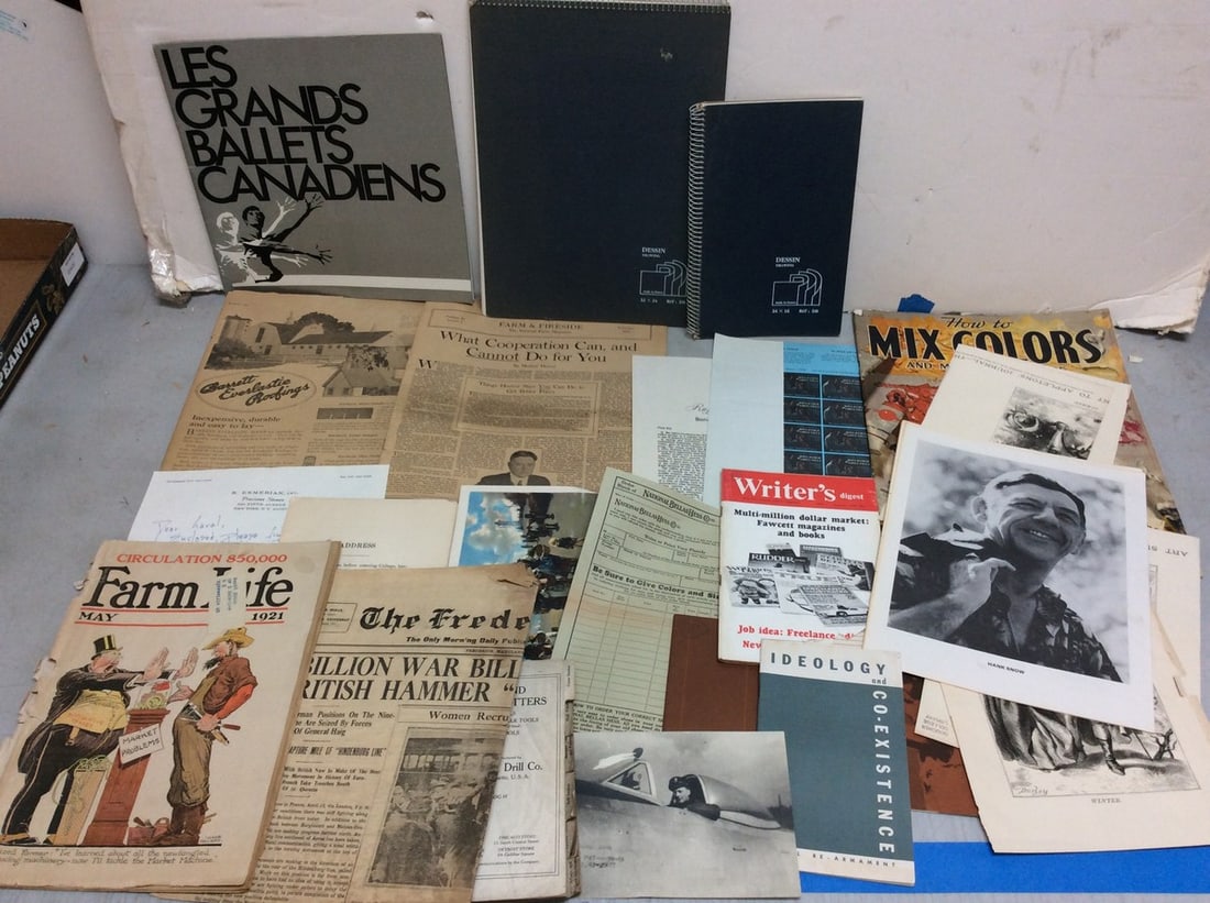 Vintage ephemera: Vintage ephemera