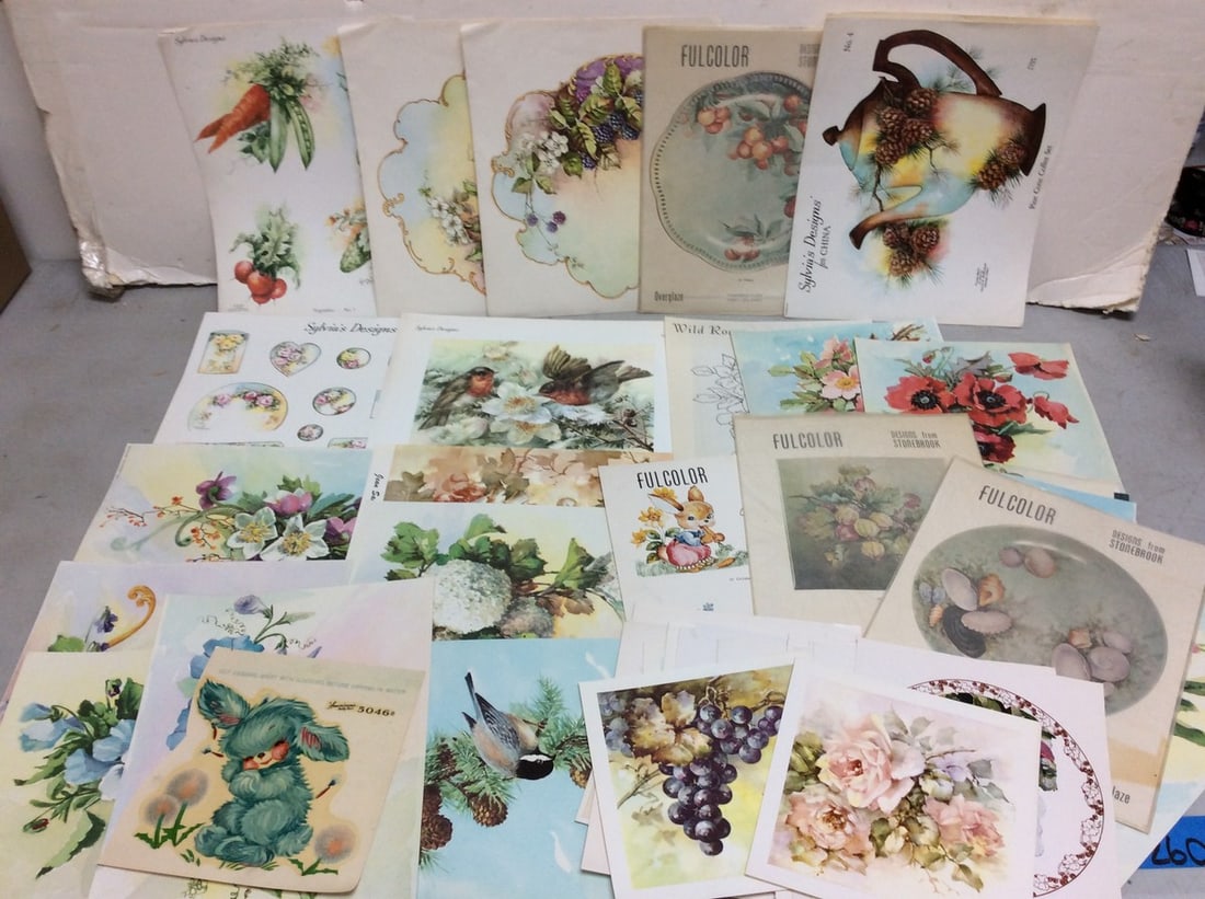 Vintage art ephemera: Vintage art ephemera