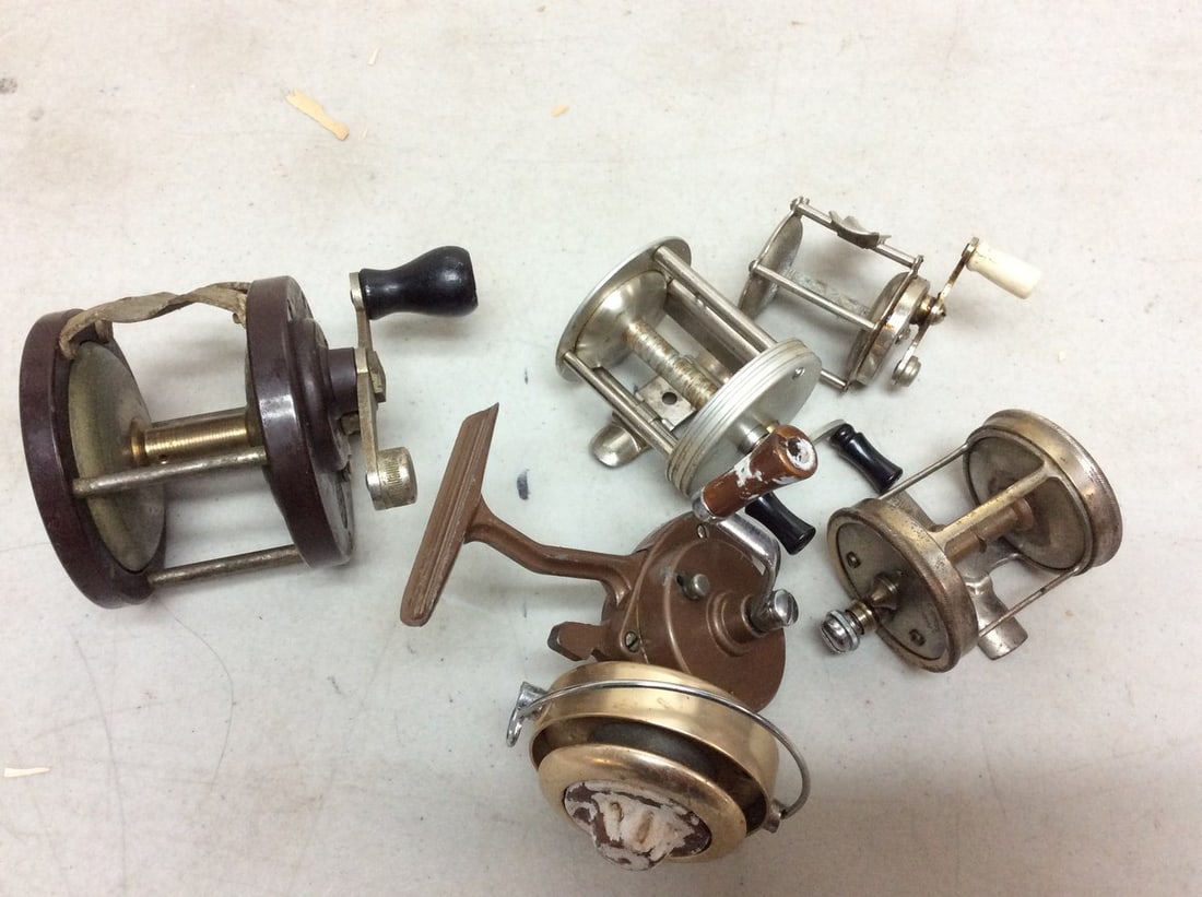 Vintage fishing reels: Vintage fishing reels