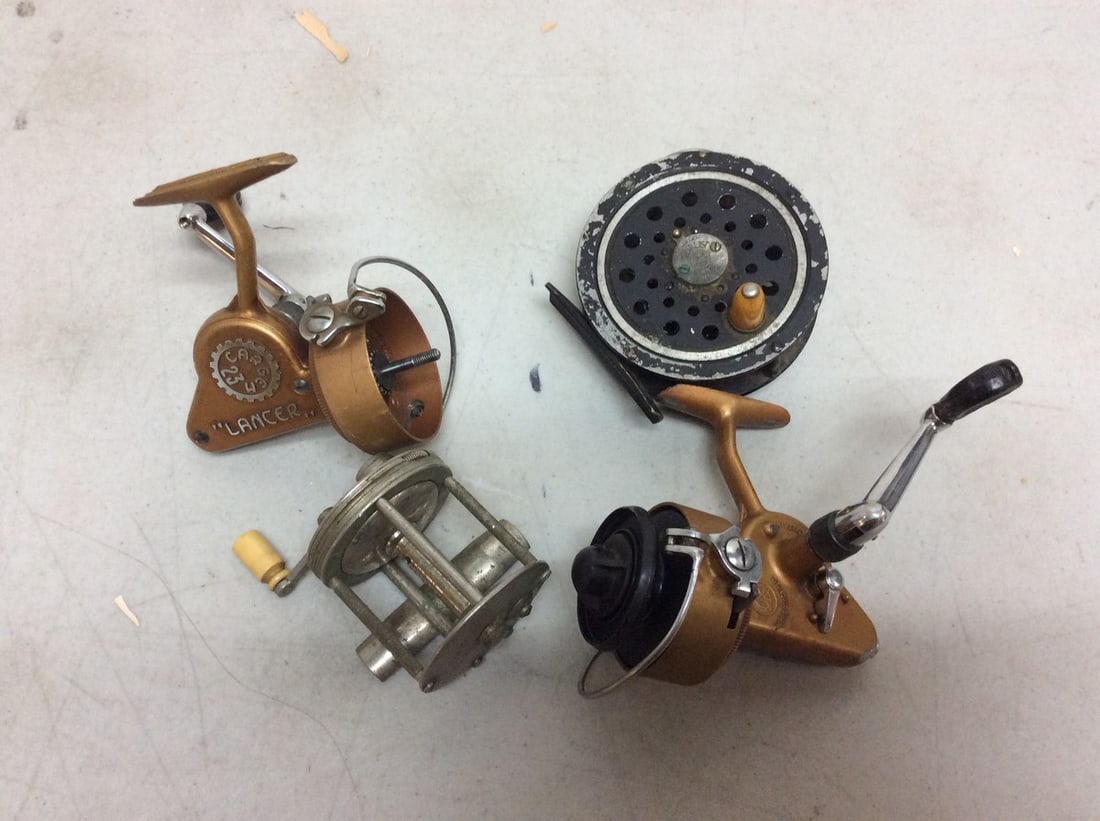 Vintage fishing reels: Vintage fishing reels