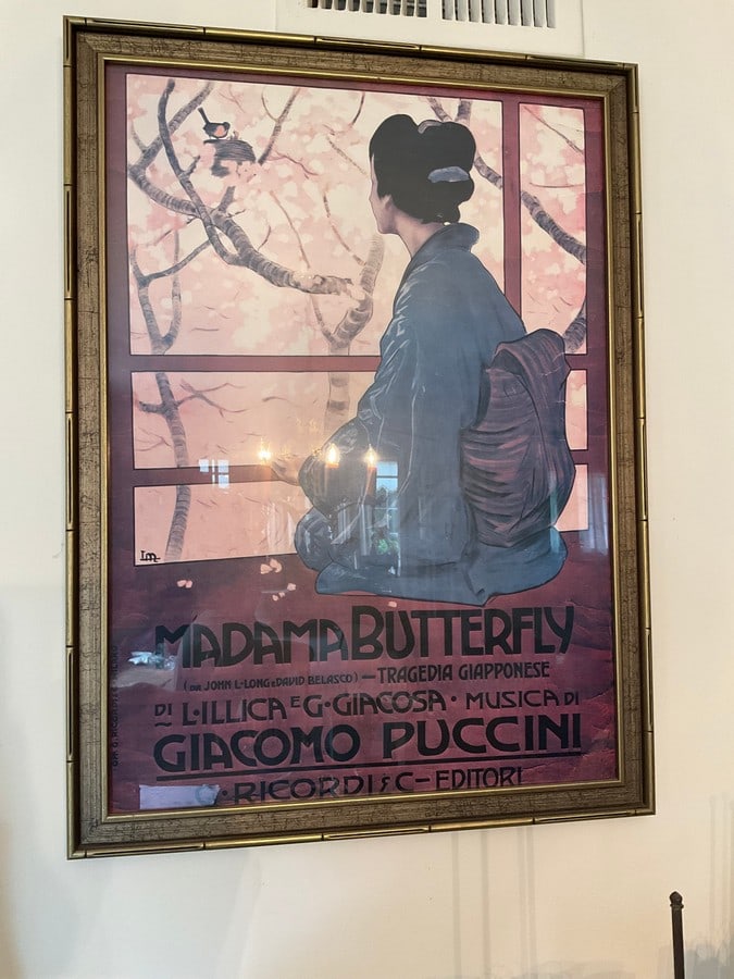 Madama Butterfly Giacomo Puccini framed print(20in.x27in.) (1 of 1)