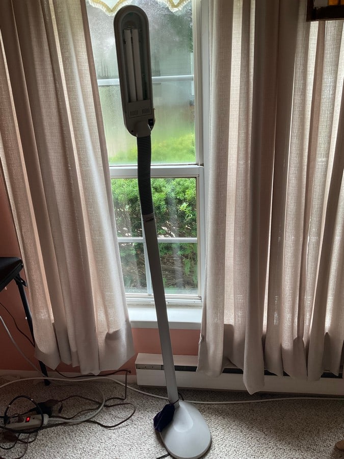 Ott-Lite portable floor lamp(about 62in.tall) (1 of 1)