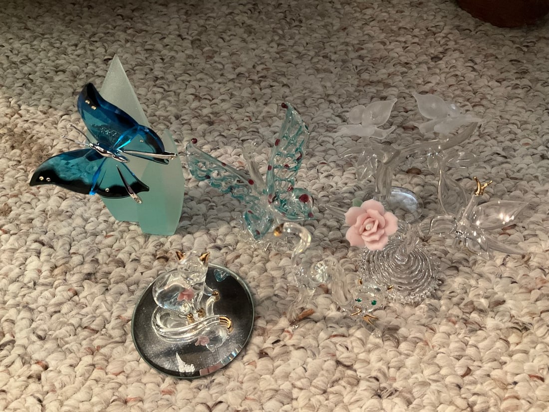 MCM lucite animals and more(tallest 4in.) (1 of 1)