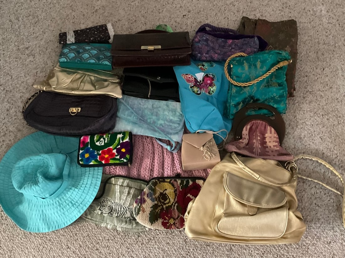 Various handbags, hat, and more (1 of 1)