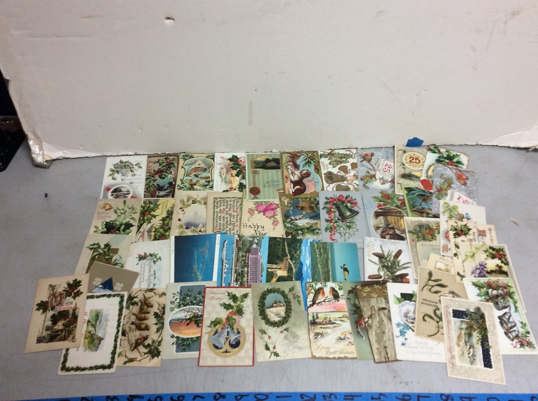 Vintage christmas postcards: Vintage christmas postcards