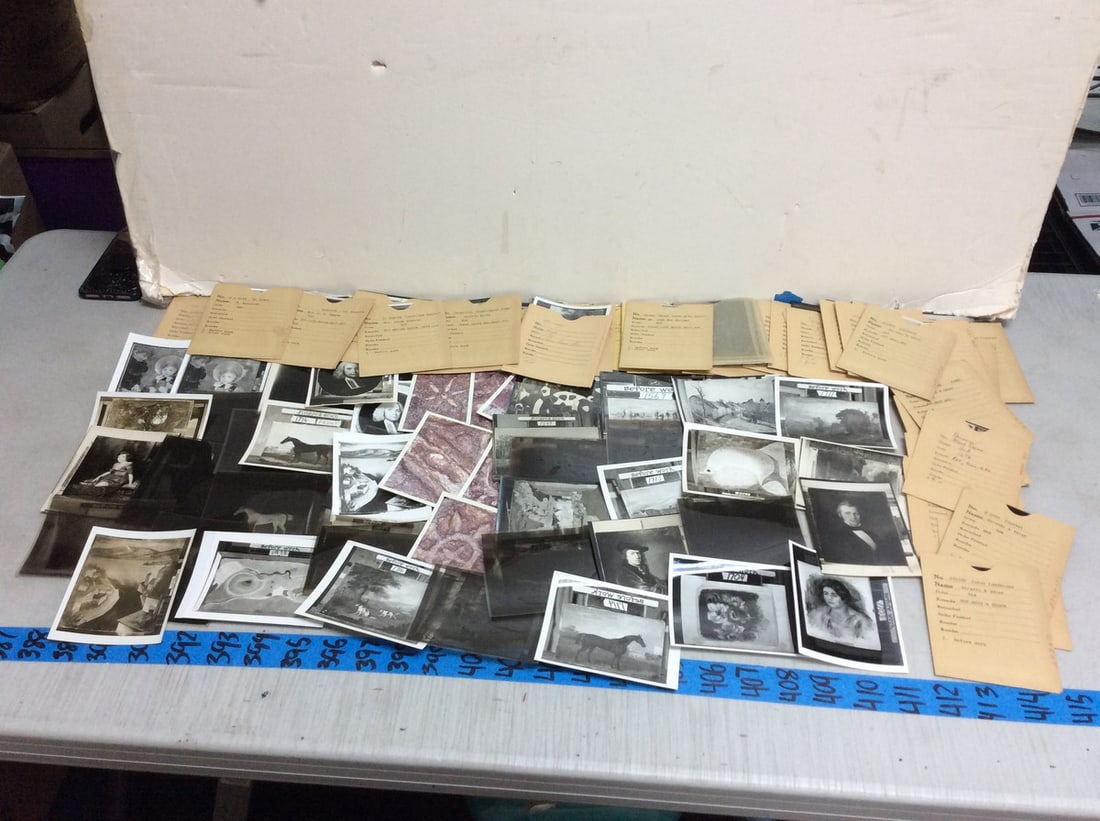 Vintage 1950's Fine Art Pictures and Negatives from Restoration (1 of 1)