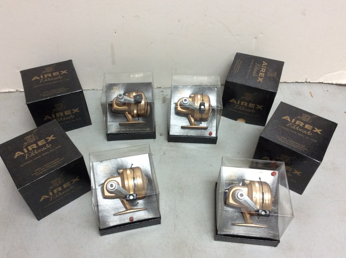 Vintage Aires Eldorado fishing reels: Vintage Aires Eldorado fishing reels