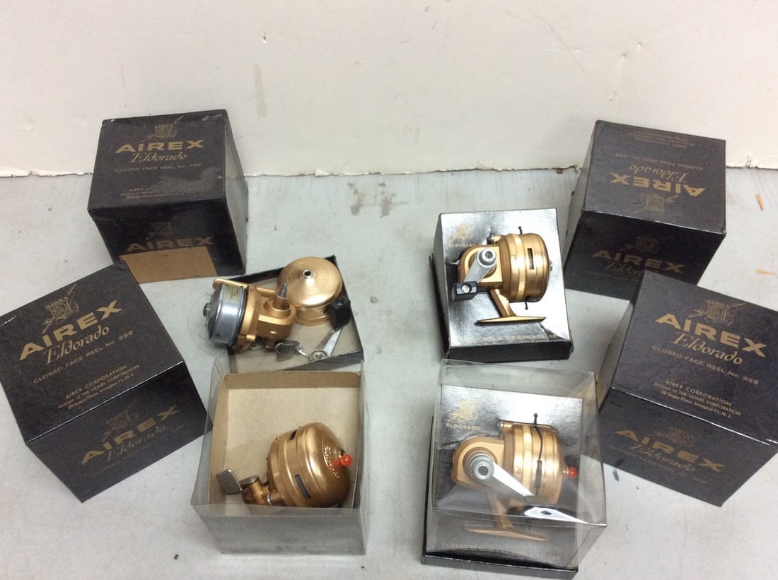 Vintage Aires Eldorado fishing reels: Vintage Aires Eldorado fishing reels