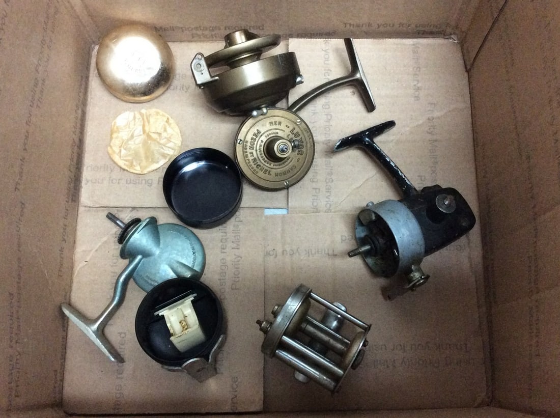 Vintage fishing reels: Vintage fishing reels