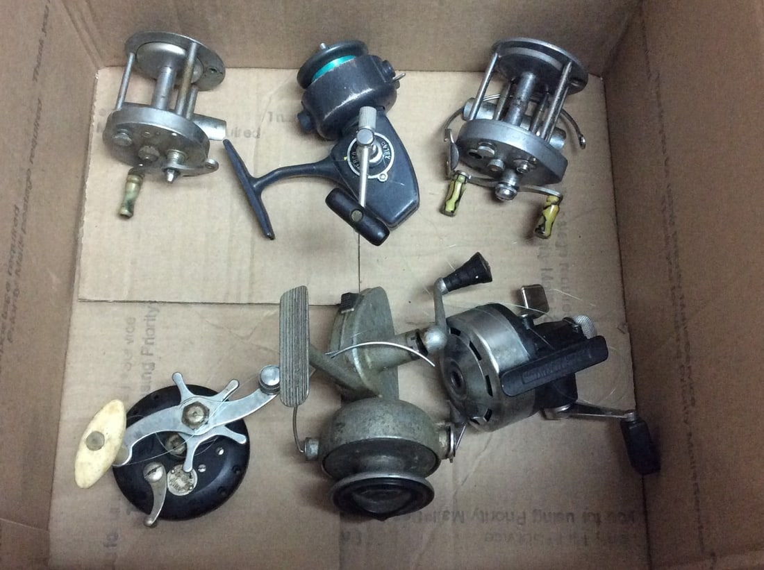 Vintage fishing reels: Vintage fishing reels