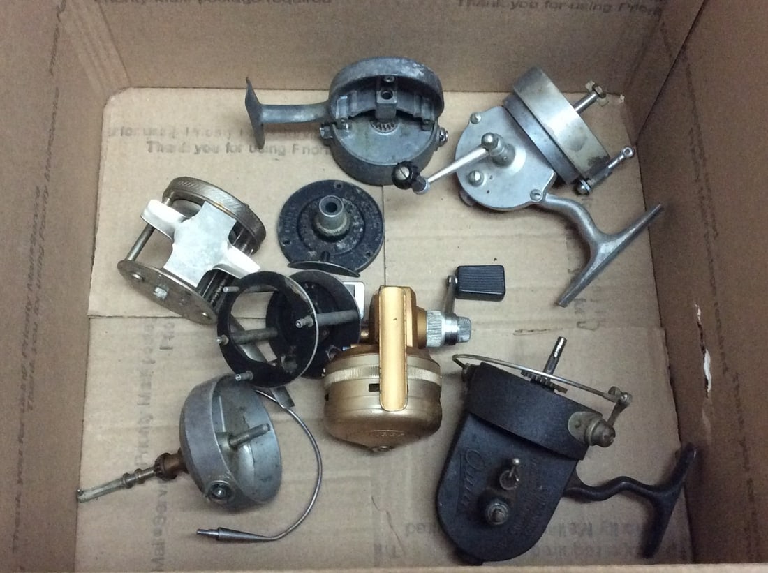 Vintage fishing reels: Vintage fishing reels